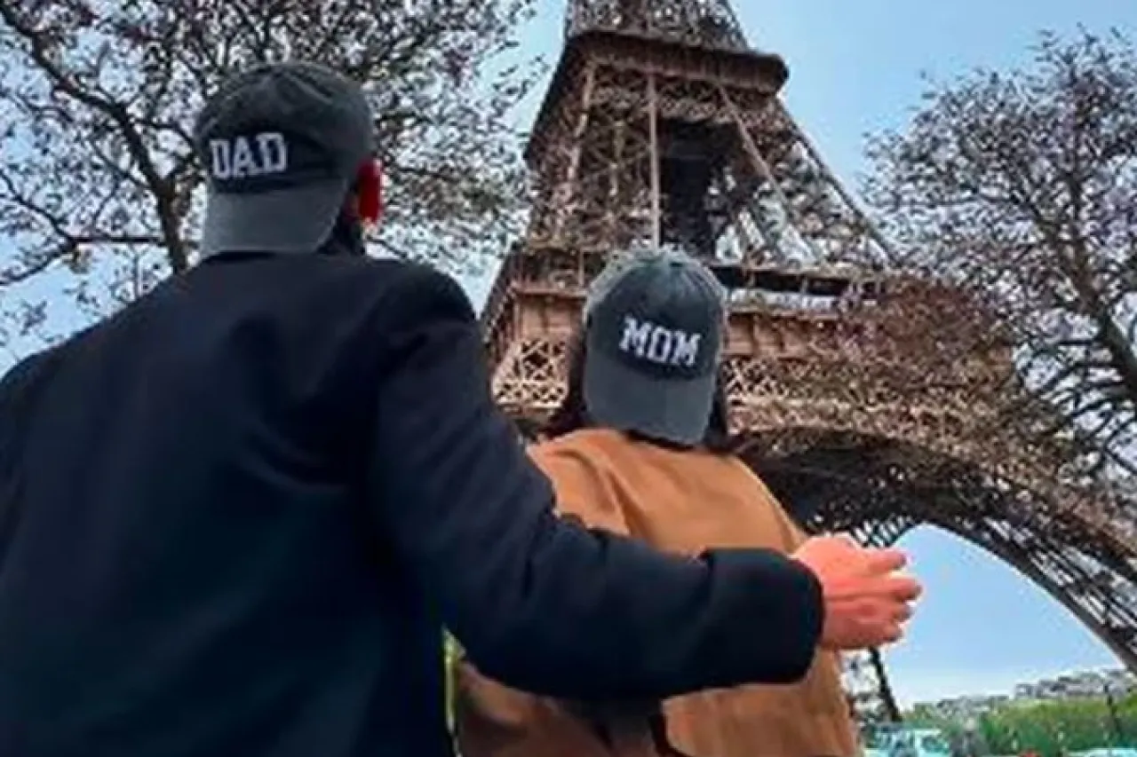 Capi Pérez será papá; así lo anunció con su esposa en París