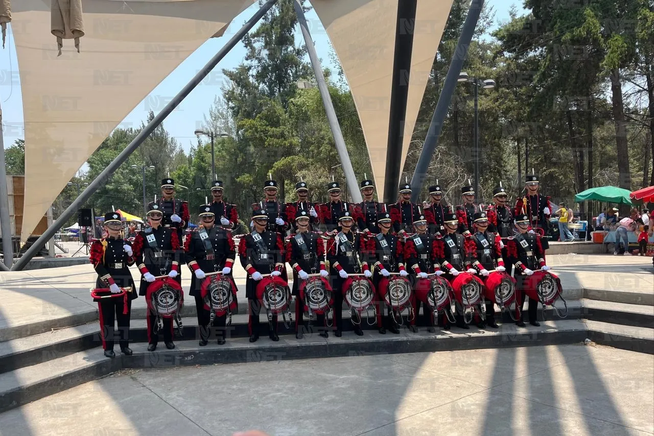 Gana Secundaria Estatal 8360 nacional de Bandas de Guerra en la CDMX