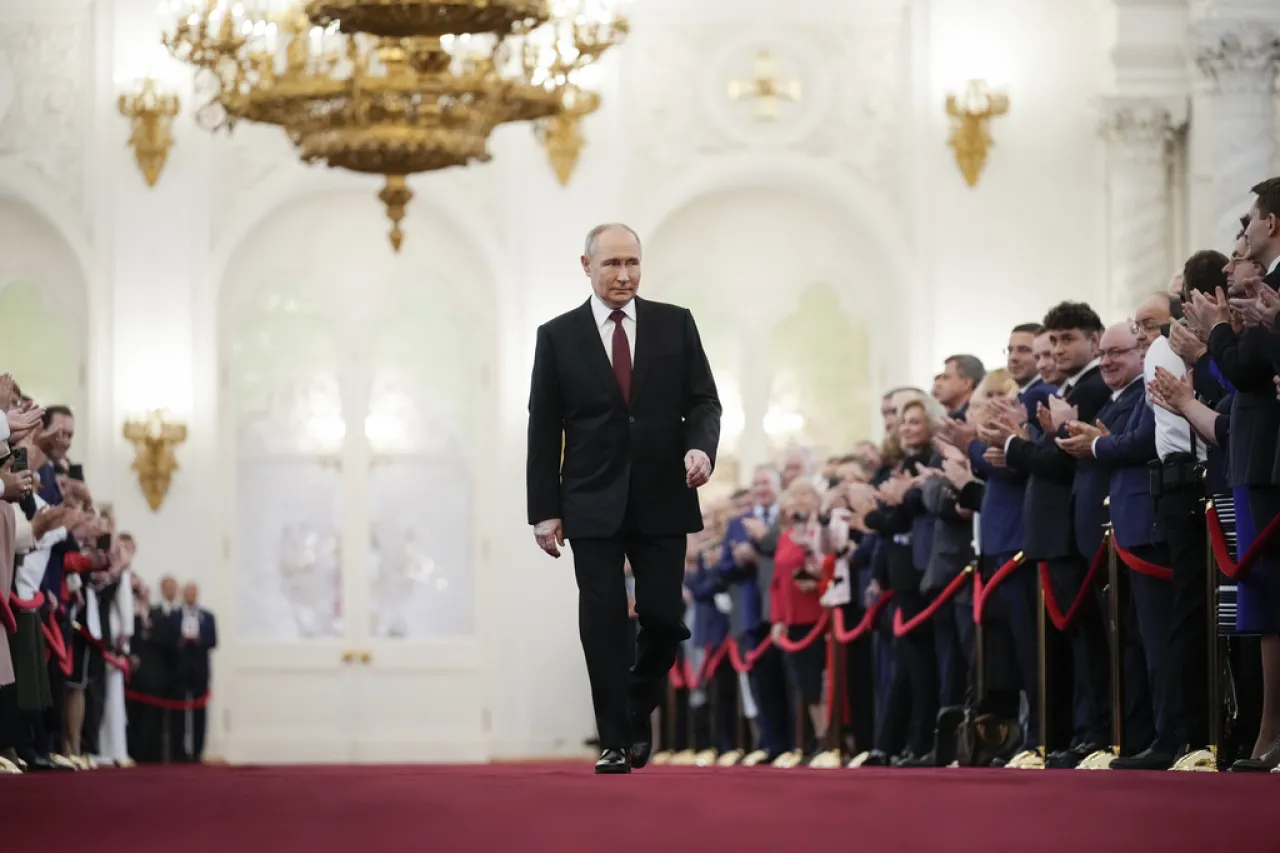 Putin inicia su 5to mandato como presidente