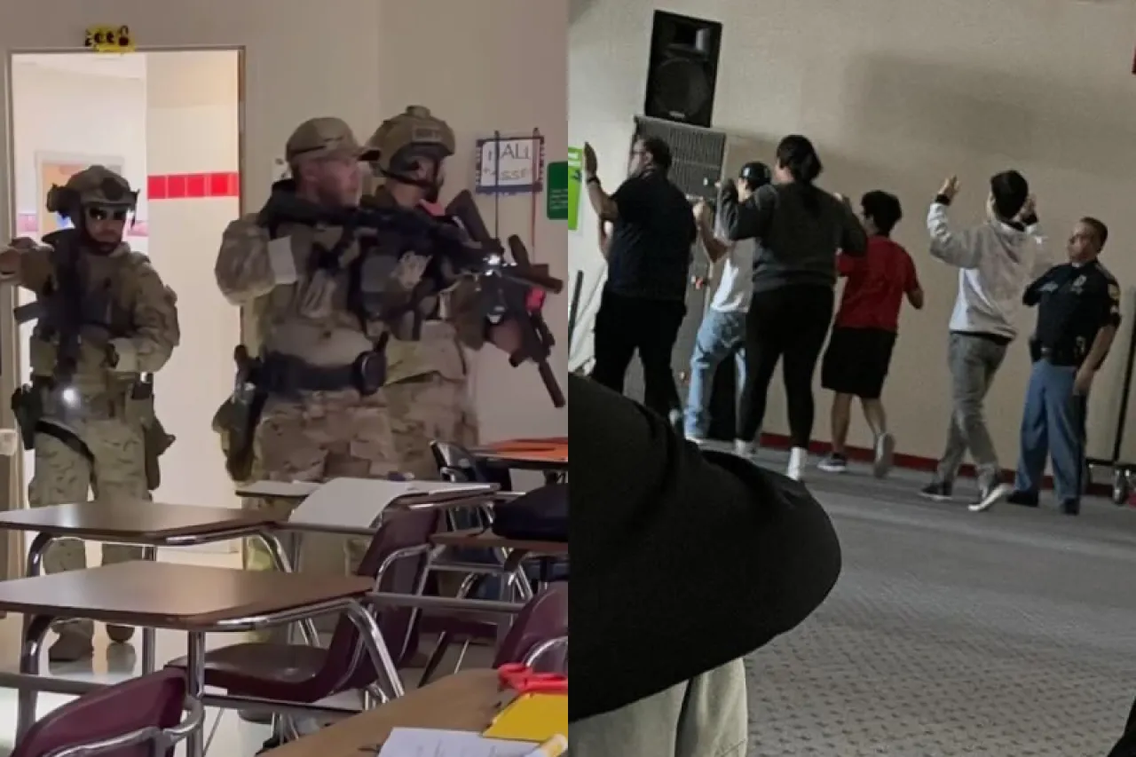 Video: Así fue intervención de la Policía en escuela de El Paso