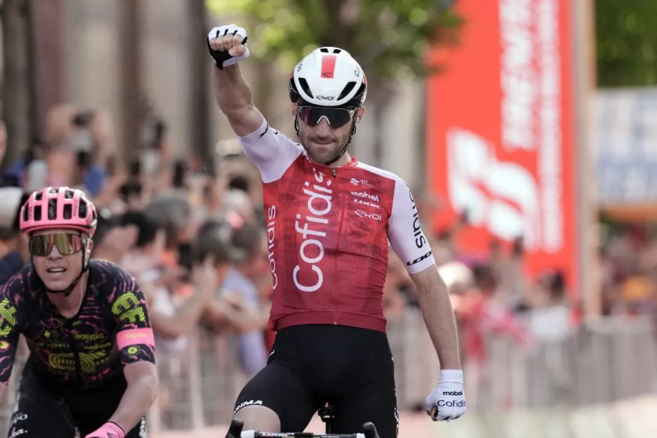Benjamin Thomas se lleva la quinta etapa del Giro de Italia