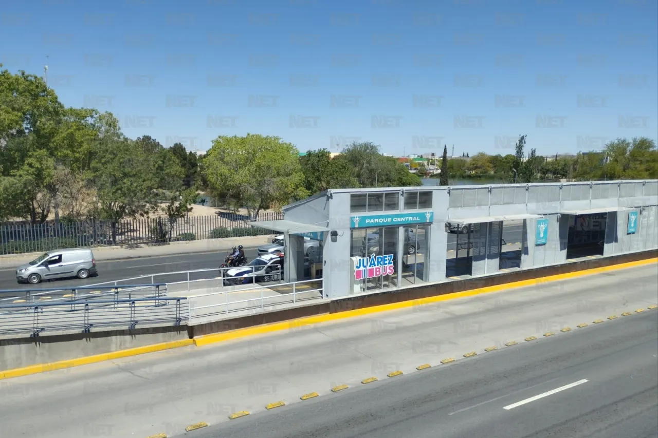 Camiones del Juárez Bus realizan recorridos de prueba