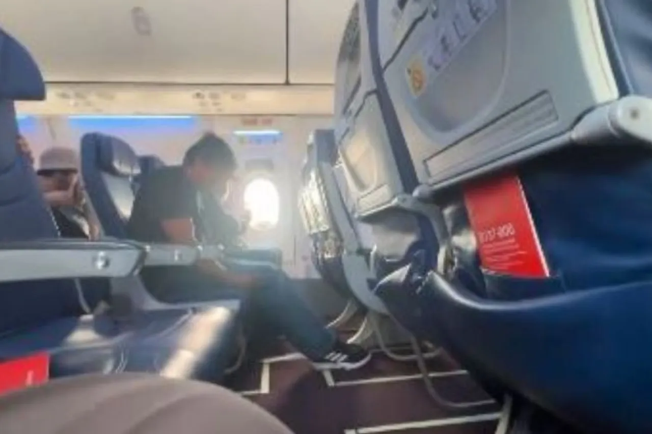 Video: Pasajeros de Aeroméxico viven minutos de terror