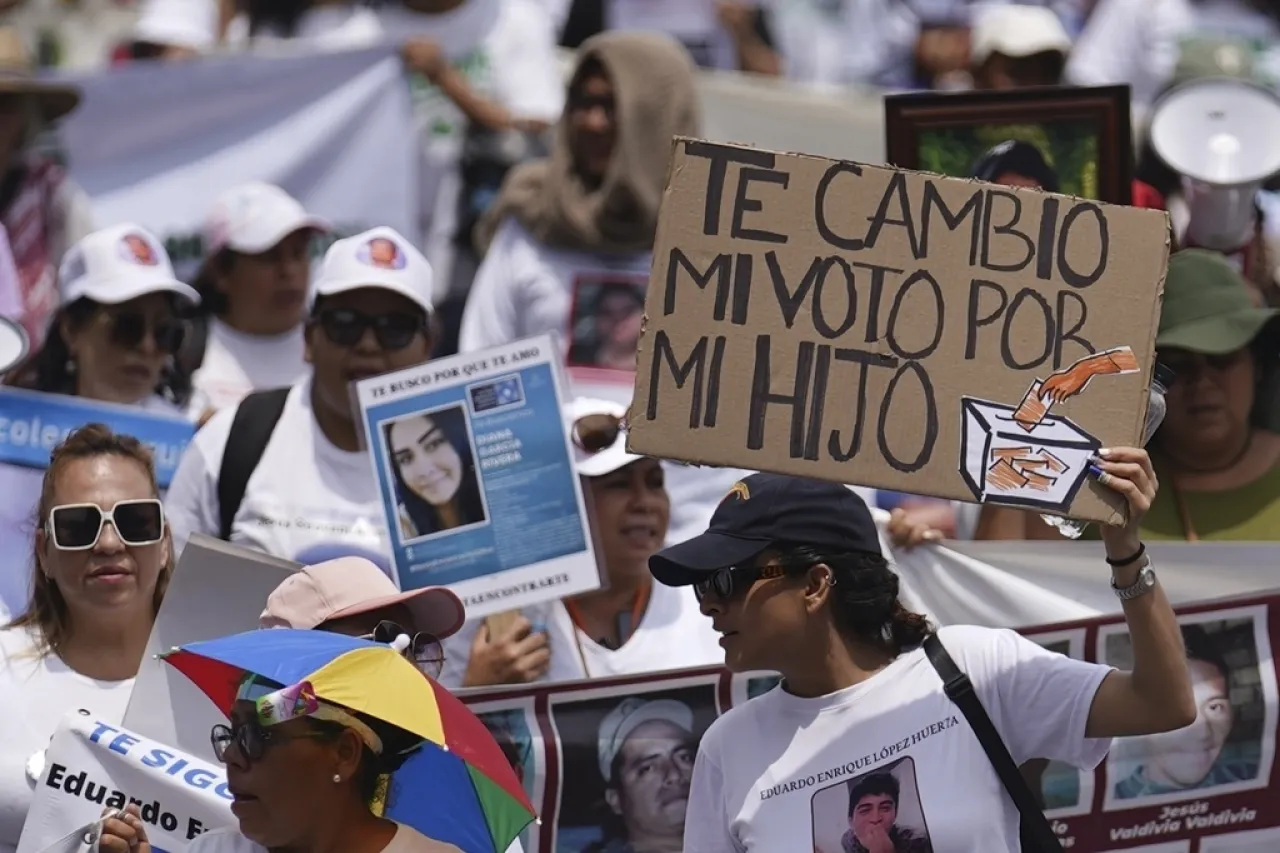 Madres buscadoras salen a marchar en México