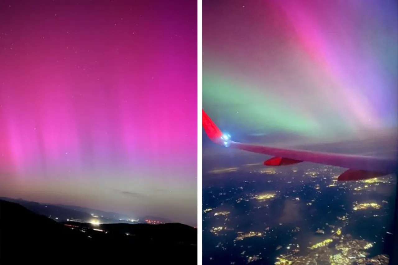 Fotos: Se registran auroras boreales alrededor del mundo