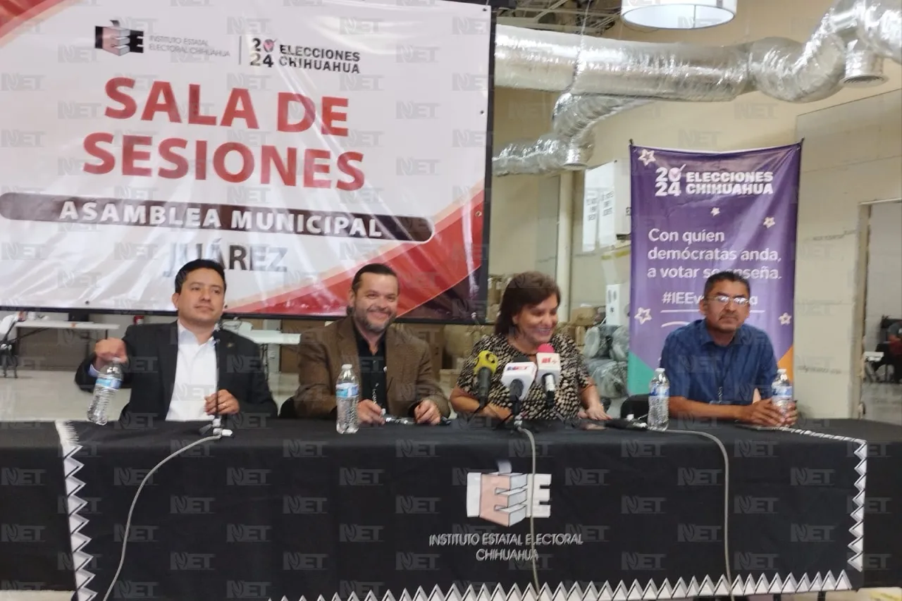 Juárez: Llegarán 4 millones de boletas electorales el 15 de mayo