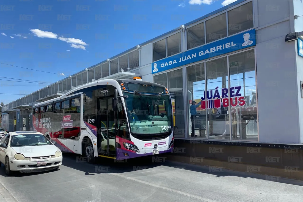 Dos estaciones del Juárez Bus cambian de nombre