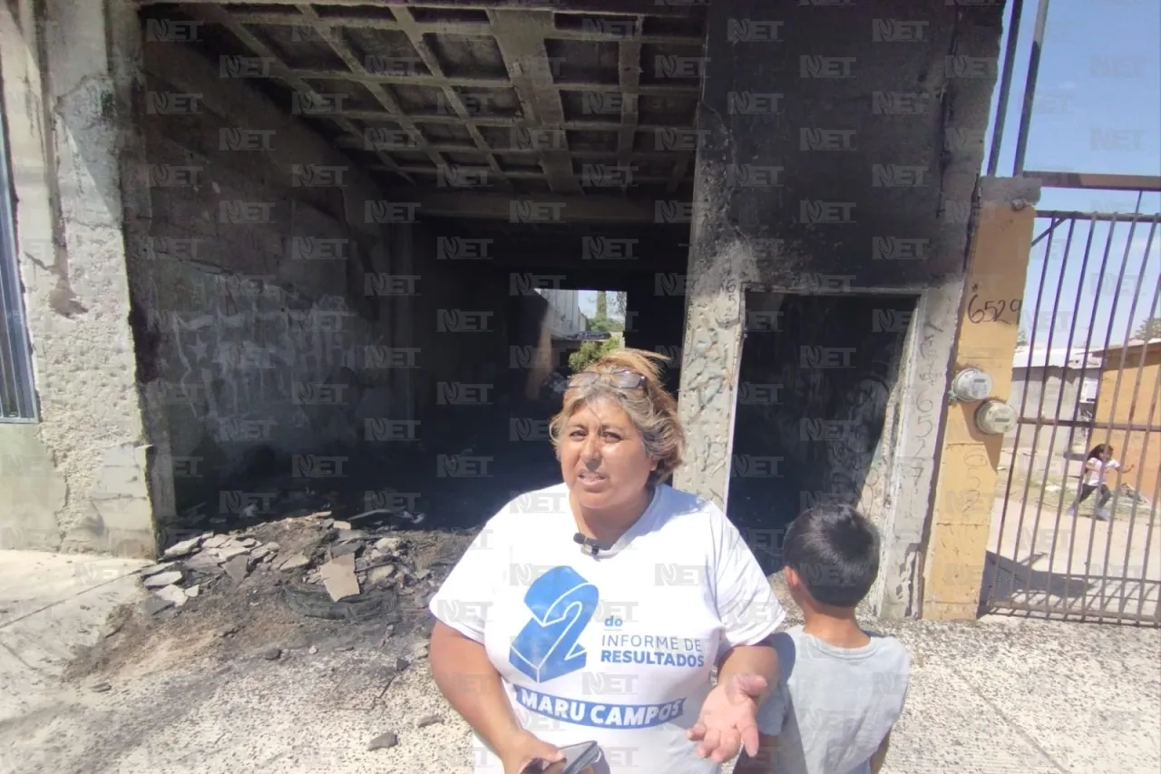 Prenden fuego a vivienda abandonada, piden vecinos que la clausuren