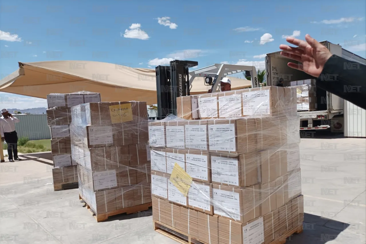 Llegan más de 4 millones de boletas para las elecciones en Juárez