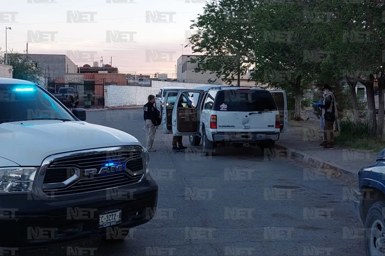 Hallan camioneta usada en varios homicidios; incluida pareja de Rincón del Valle