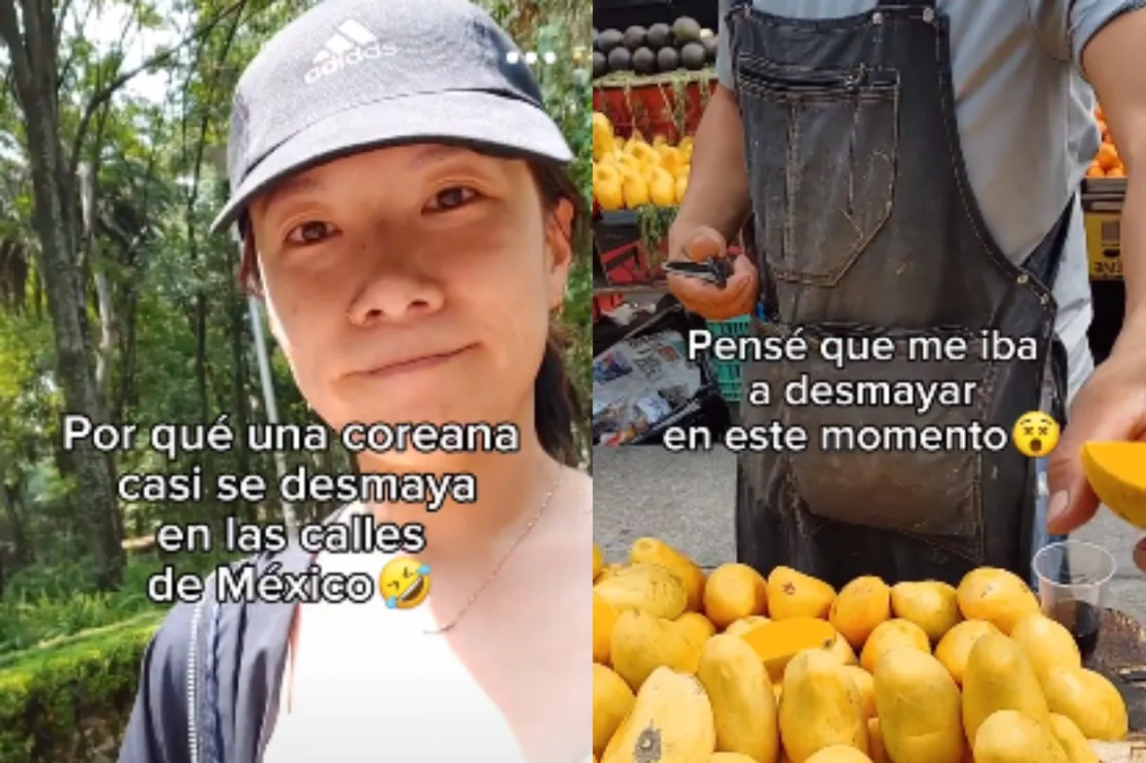 'El paraíso de las frutas'; coreana enloquece con las frutas mexicanas