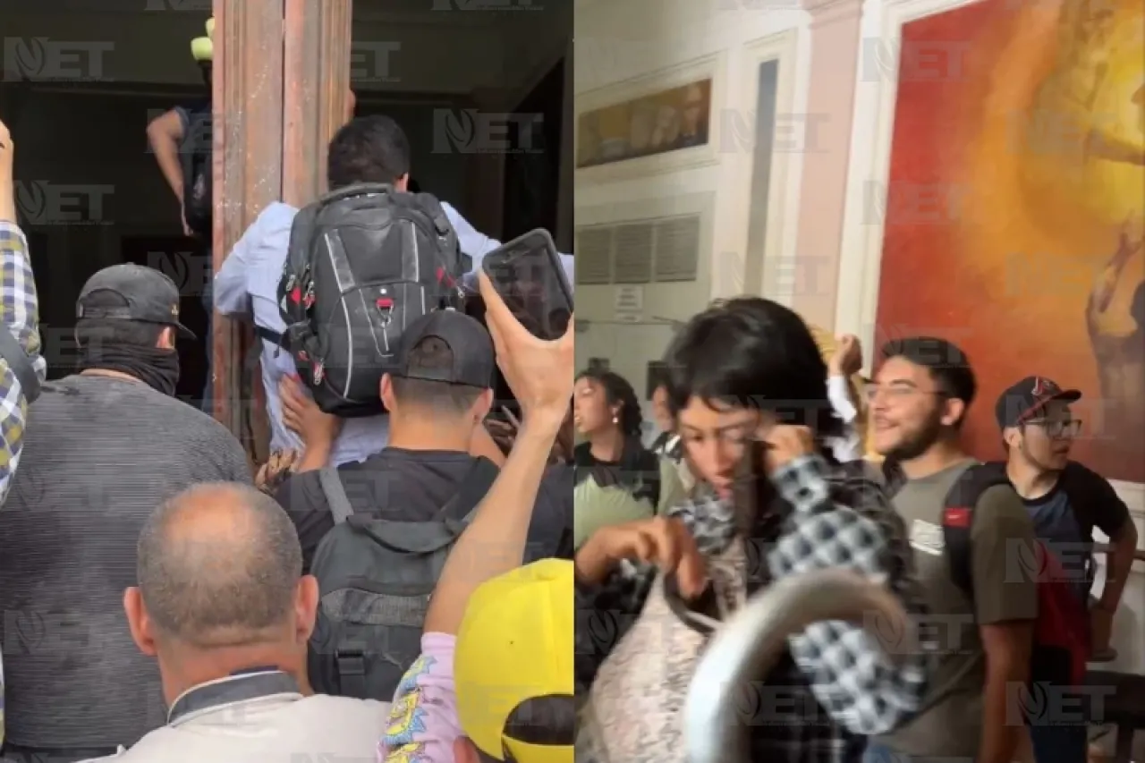 Video: Estudiantes irrumpen en Rectoría de la UACh