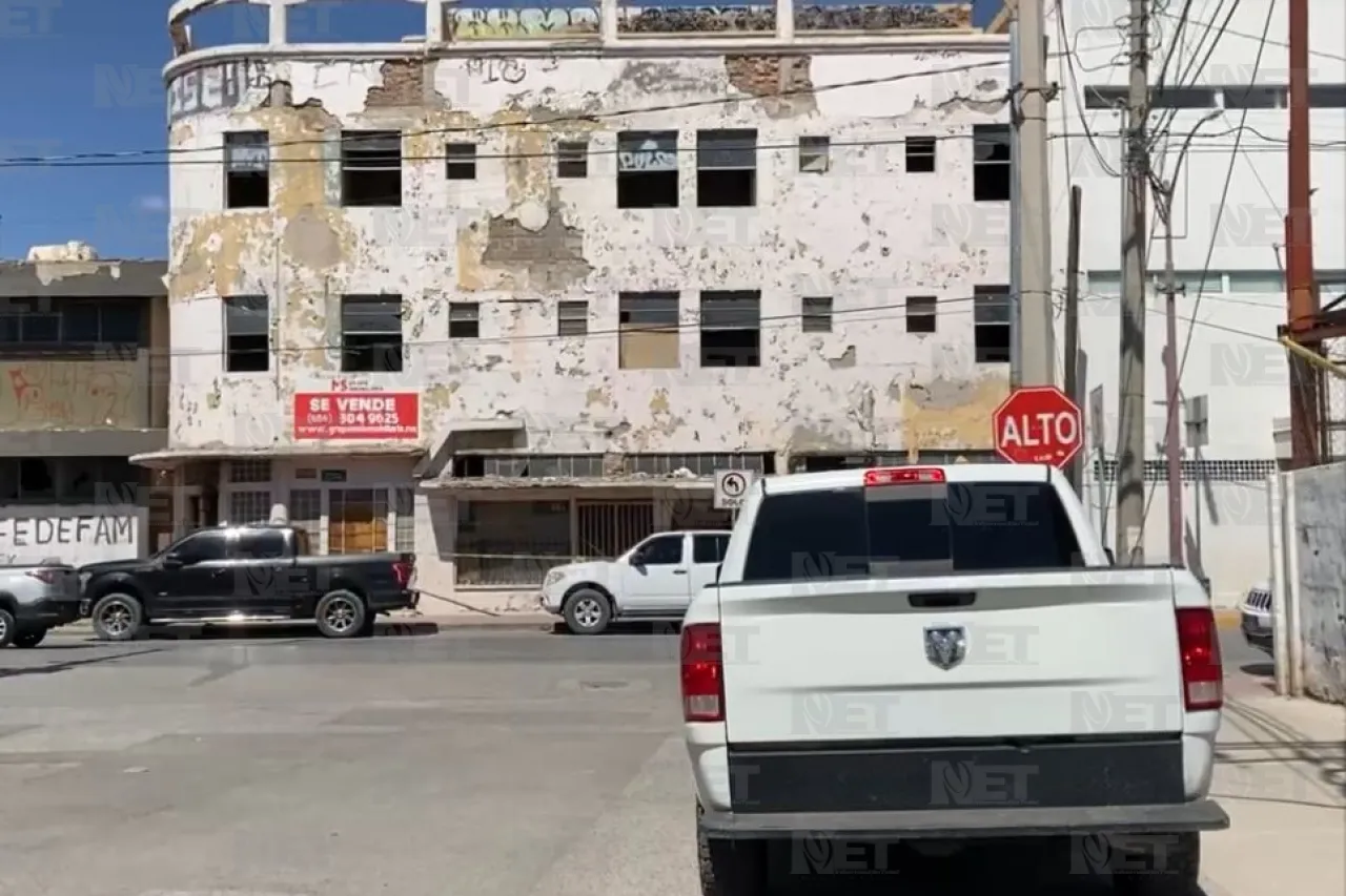 Hallan a hombre sin vida en hotel abandonado de Juárez