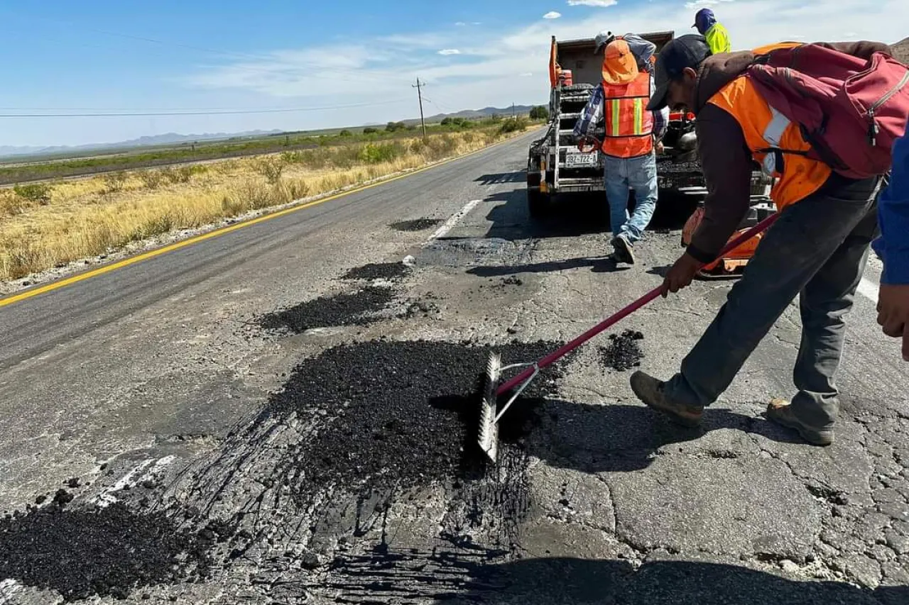 Tardará un mes bacheo en carretera Chihuahua-Juárez: SCOP
