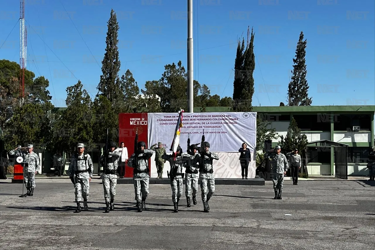 Asume nuevo mando de la Guardia Nacional en Chihuahua