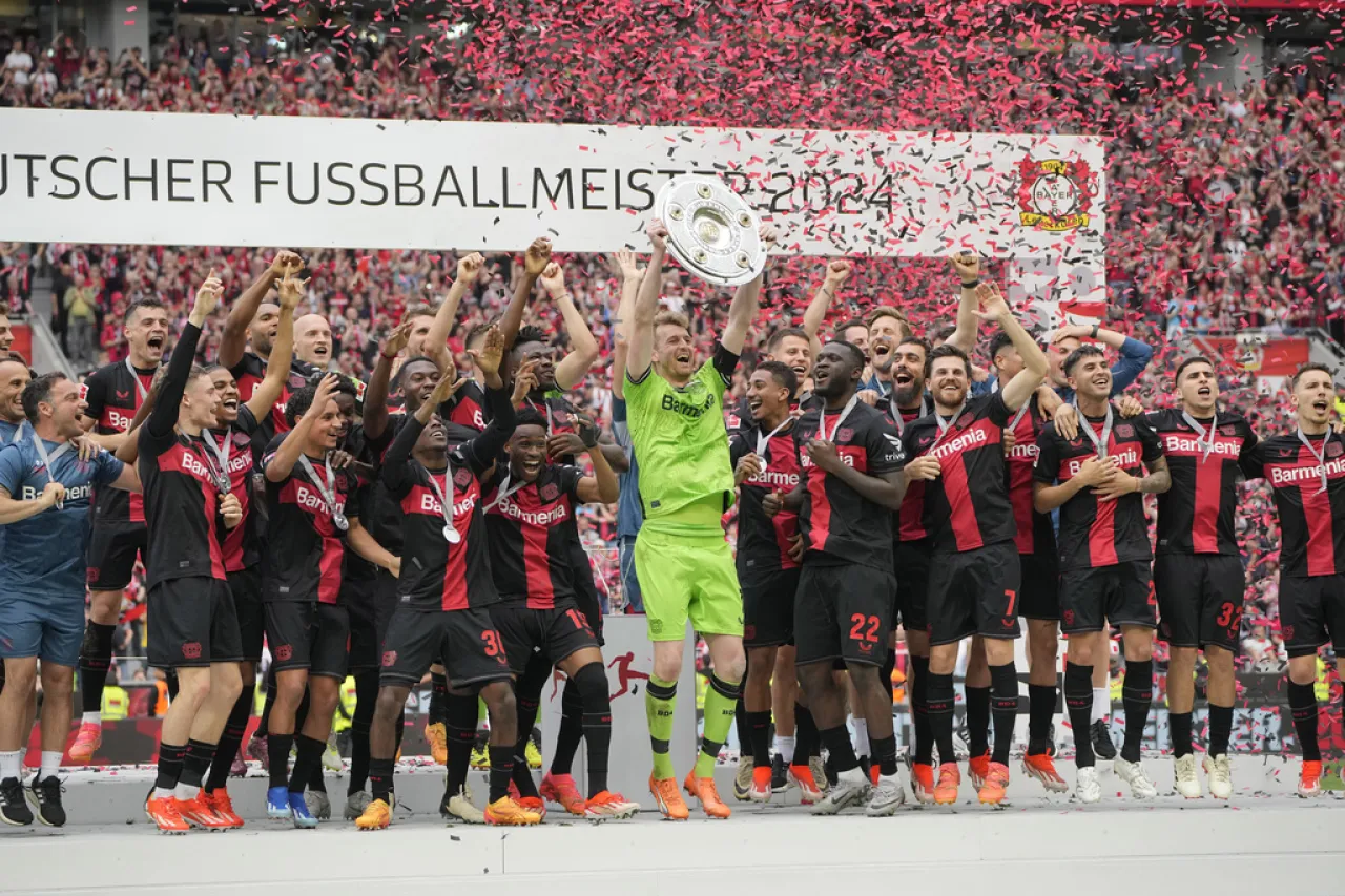 Histórico: Leverkusen es el primer campeón invicto de la Bundesliga