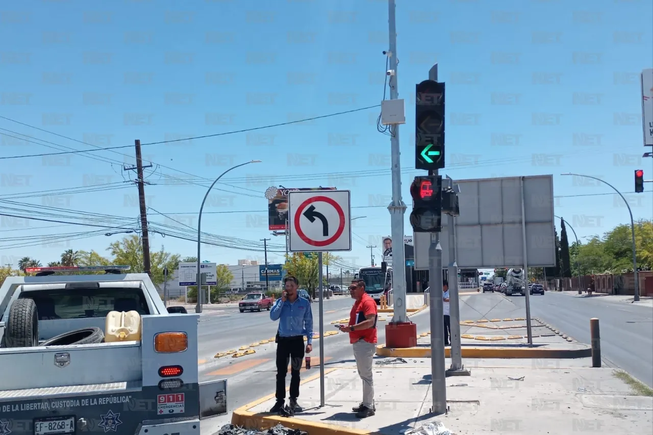 Doble choque contra Juárez Bus en la Tecnológico