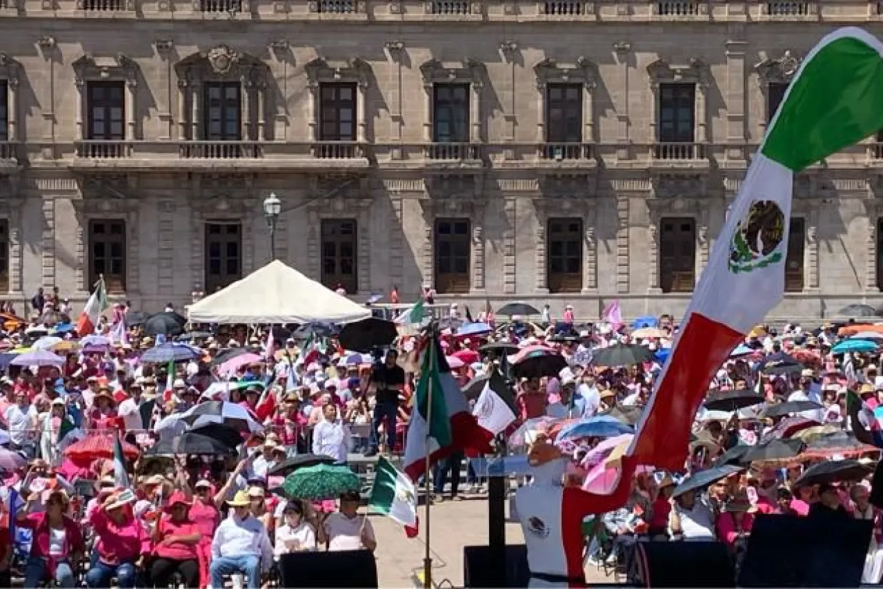 'Marea Rosa' en Chihuahua no convoca mucha gente