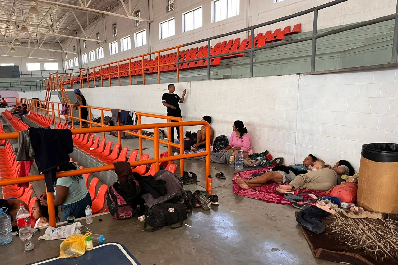 Resguardan a migrantes en Jiménez