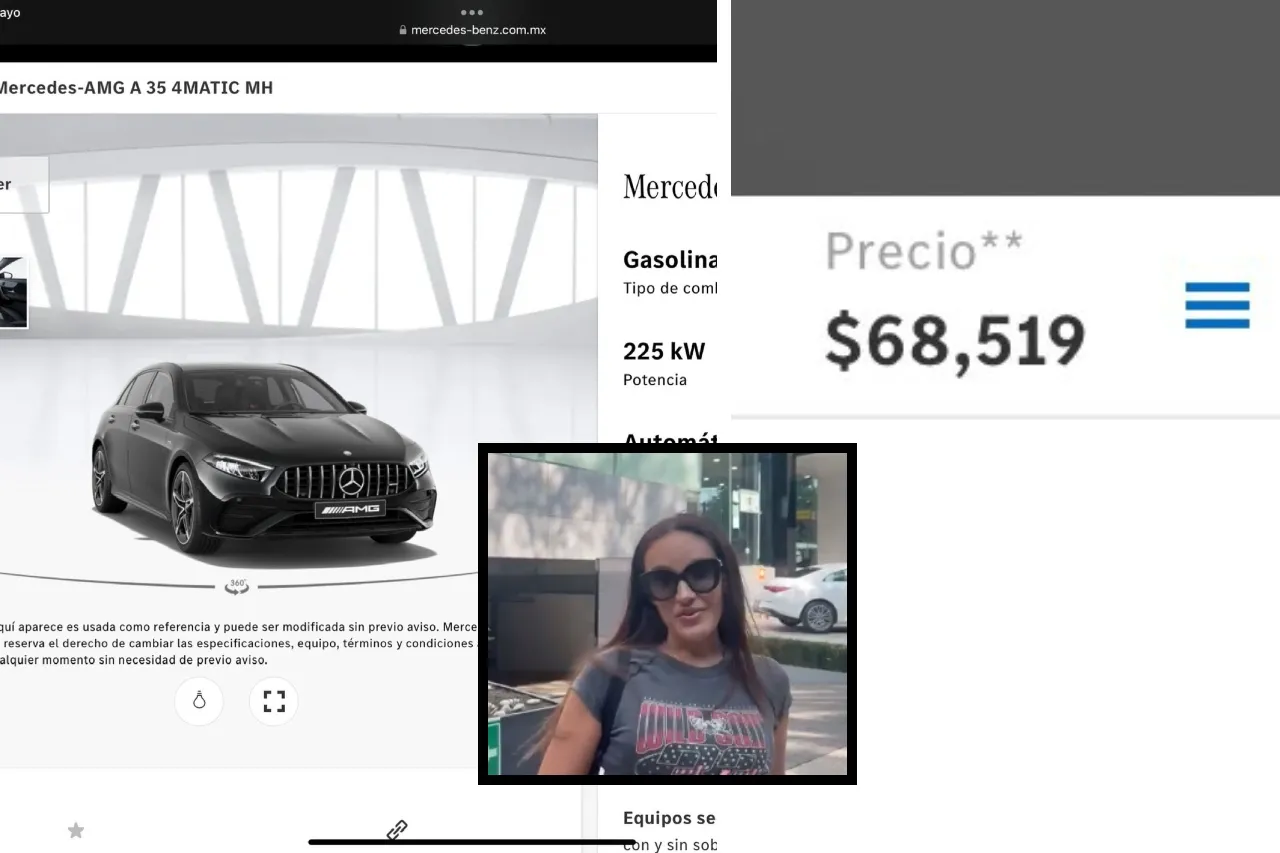 Encuentra auto Mercedes en 68 mil pesos y busca que le respeten el precio