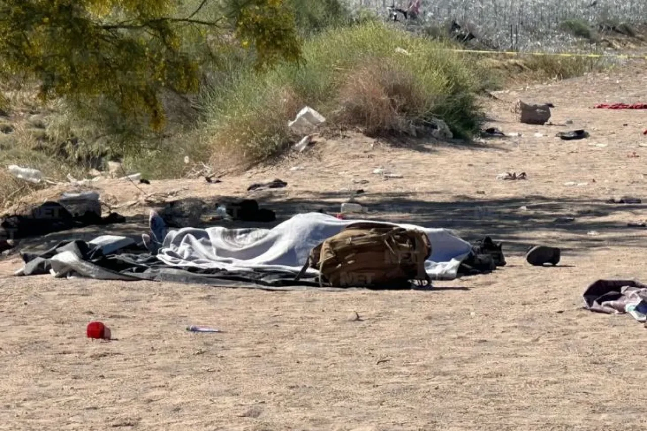 Migrante muerto en el río Bravo falleció por golpe en la cabeza: FGE