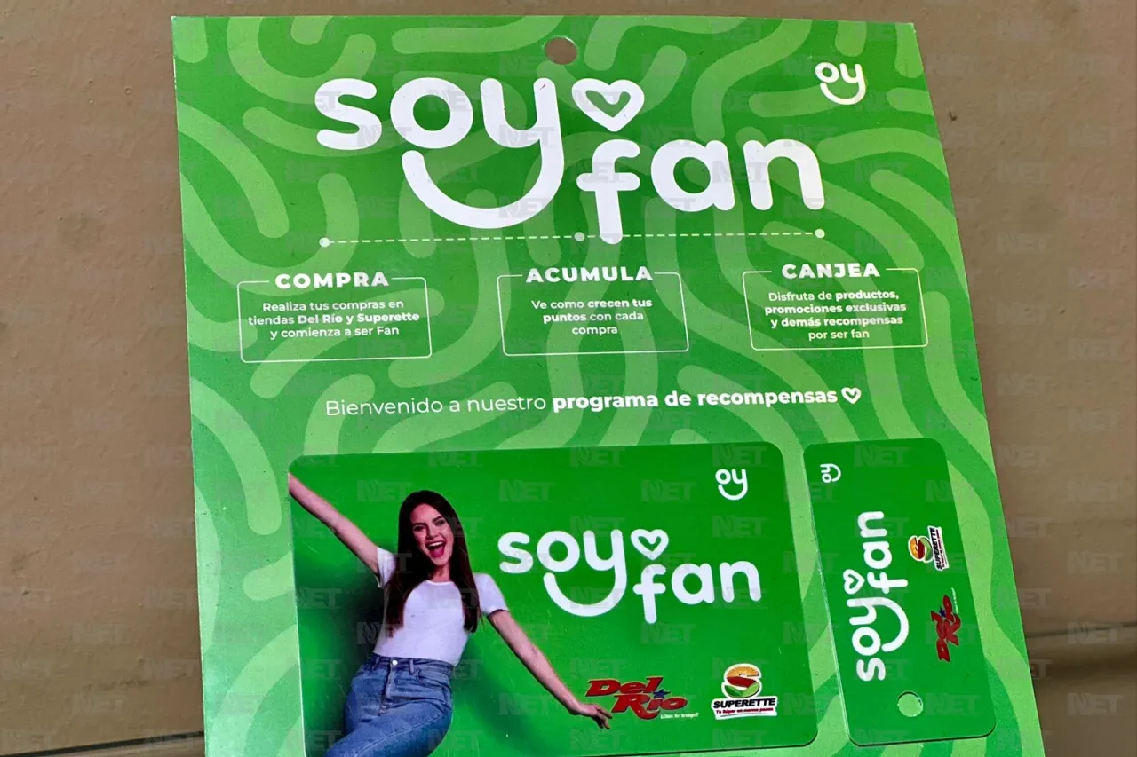 Recompensan Del Río y Superette a sus clientes con tarjeta ‘Soy Fan’