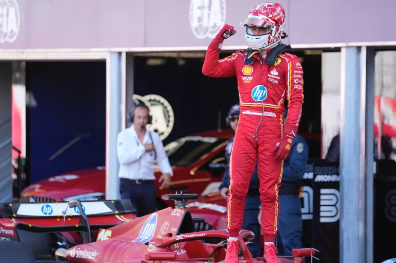 Charles Leclerc se lleva la pole para el GP de Mónaco