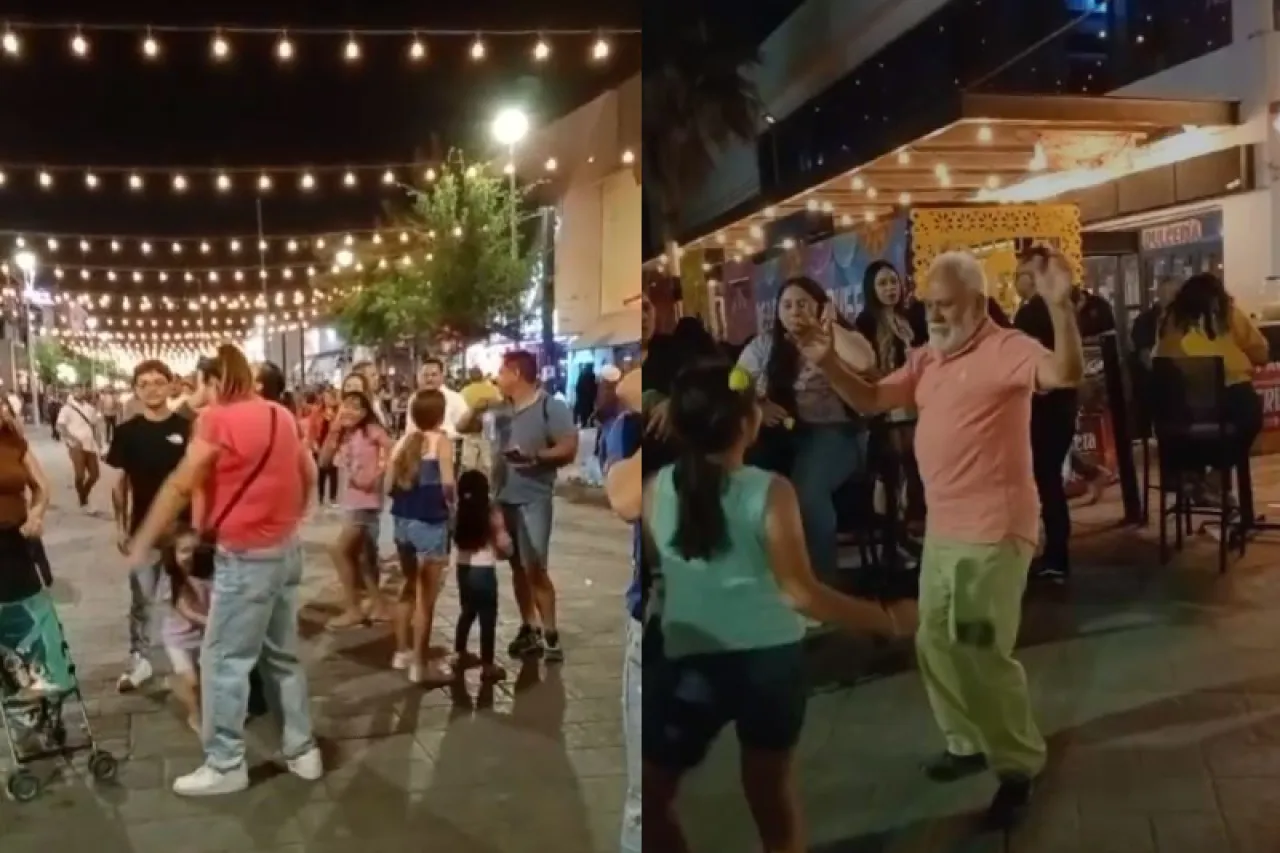 Video: Música, diversión y convivencia en la avenida Juárez