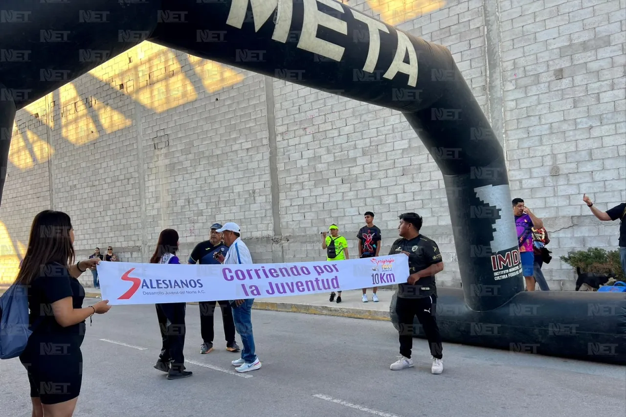 Tercera carrera Salesiana reúne a familias en el Estadio Juárez