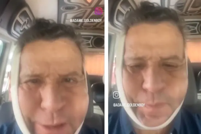 Denuncia Adame a esposo de Karely Ruiz tras golpearlo 