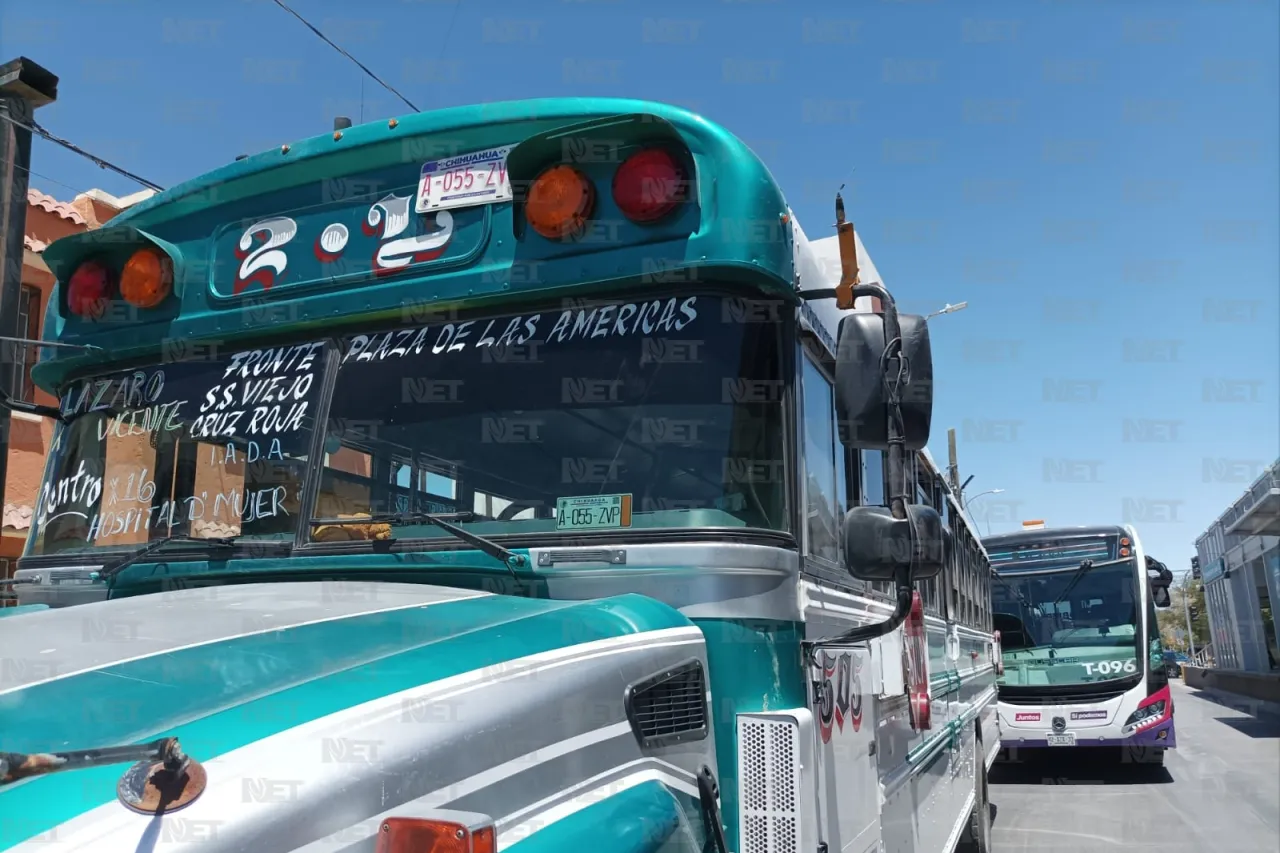 Rutera choca Juárez Bus en la 16 de Septiembre