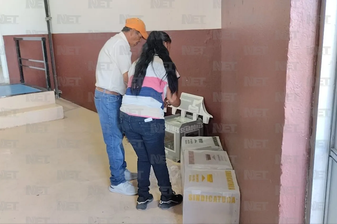 Inició votación sin urnas en 6 casillas de Juárez