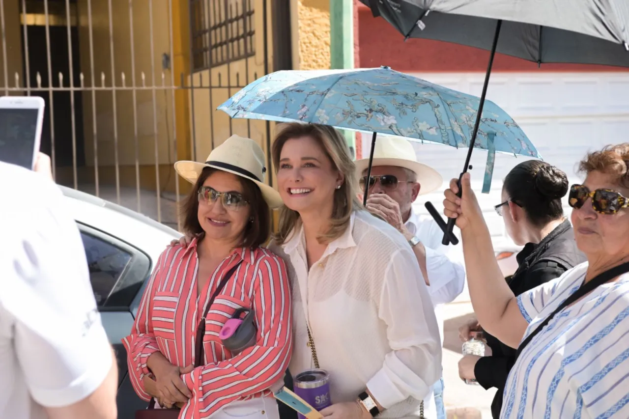 Gobernadora Maru Campos vota en Chihuahua