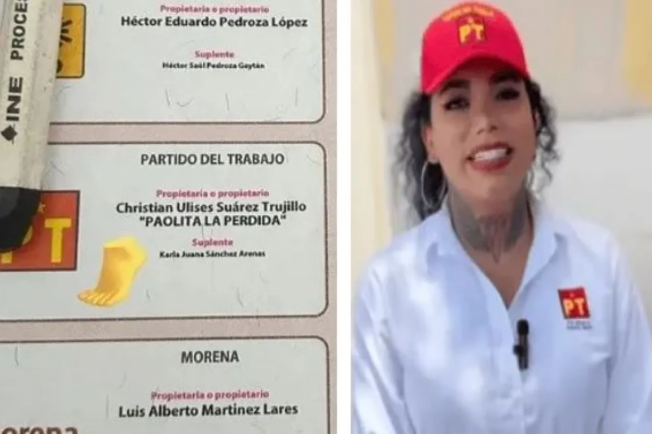 Nombre de Paola Suárez en boletas electorales desata polémica