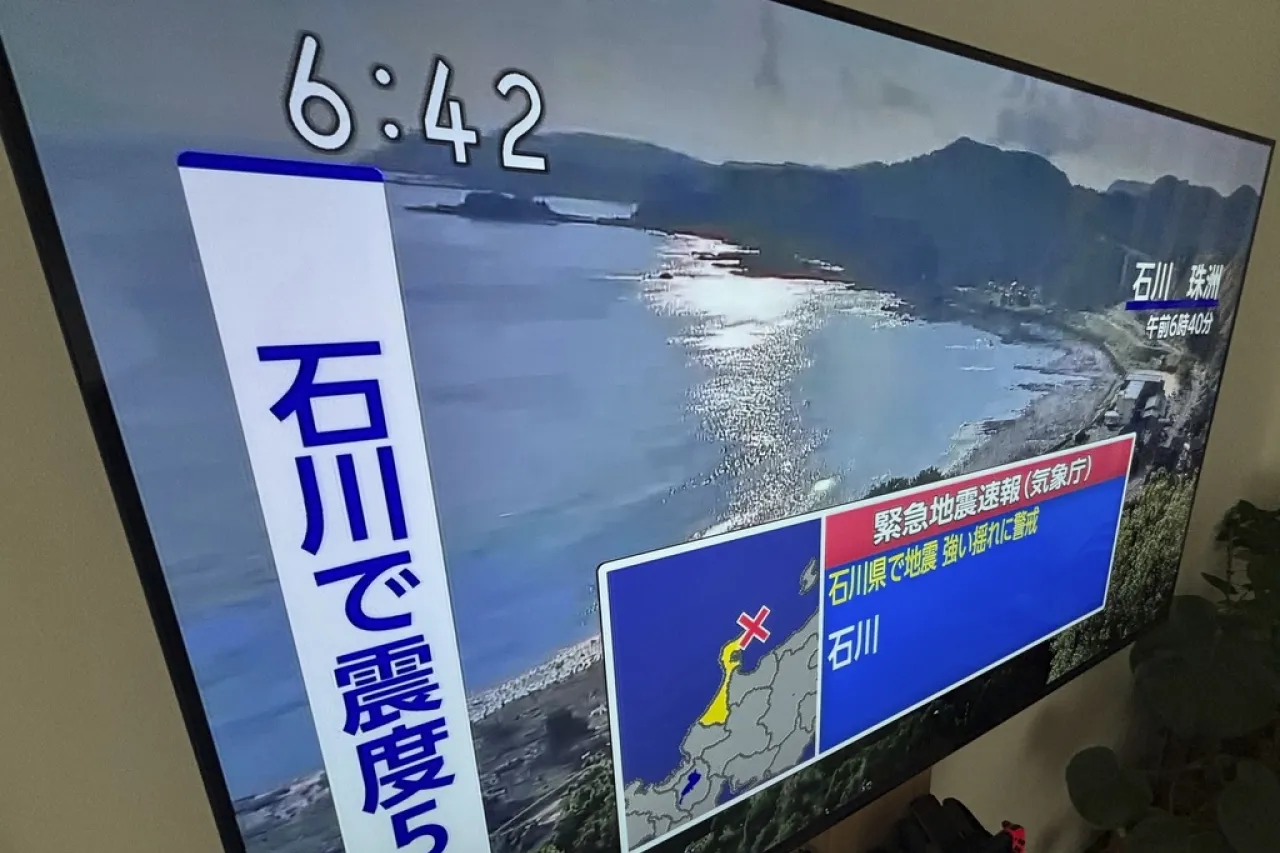 Fuerte sismo sacude este de Japón