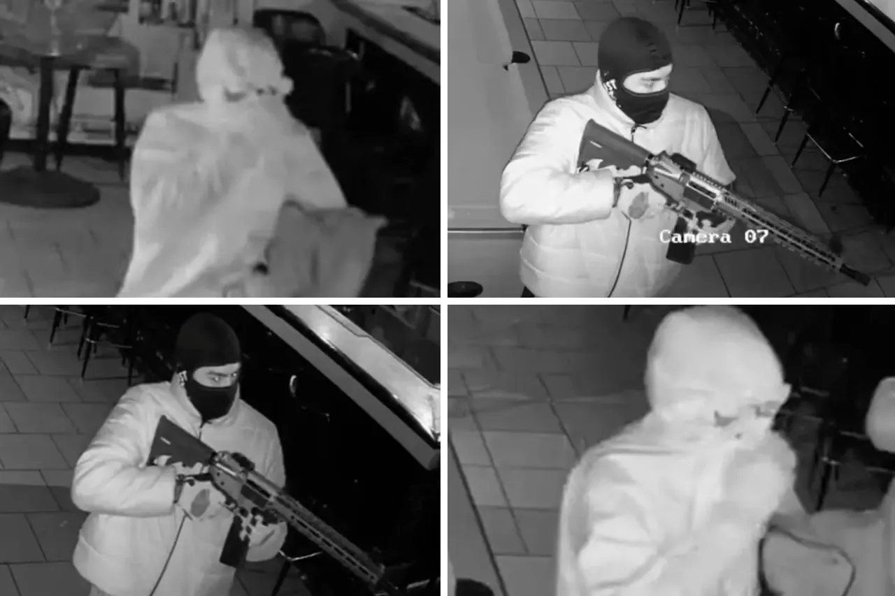 Comparten video de cómo dos hombres con un rifle intentan robar en El Paso