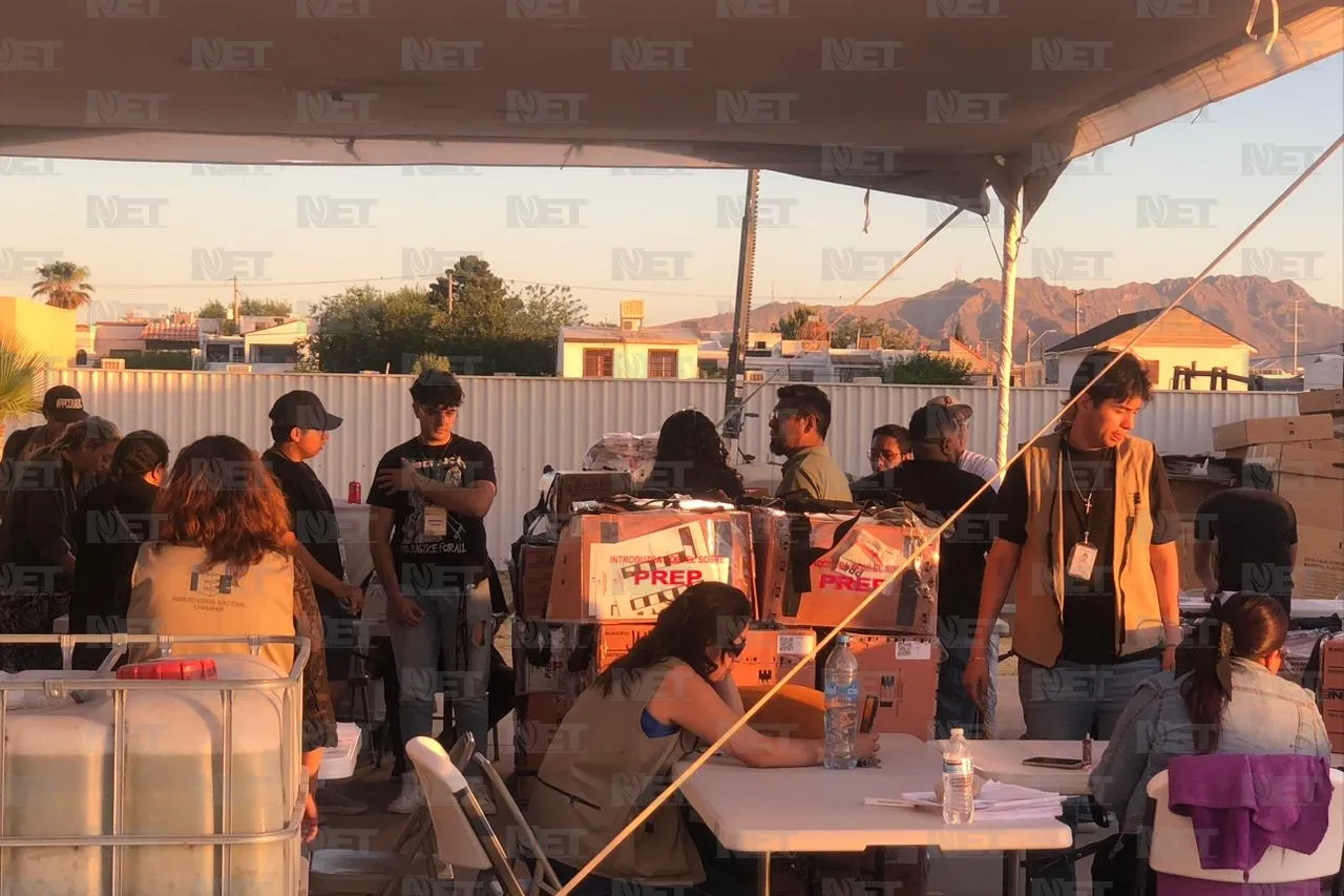 Juárez: Al 49% resultados del PREP