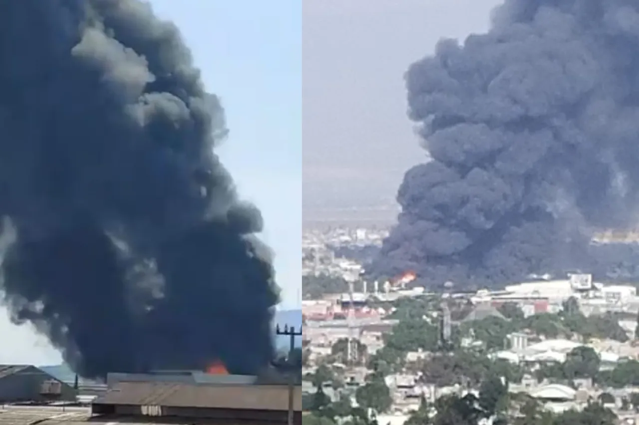 Video: Se quema fábrica de plásticos en el Edomex