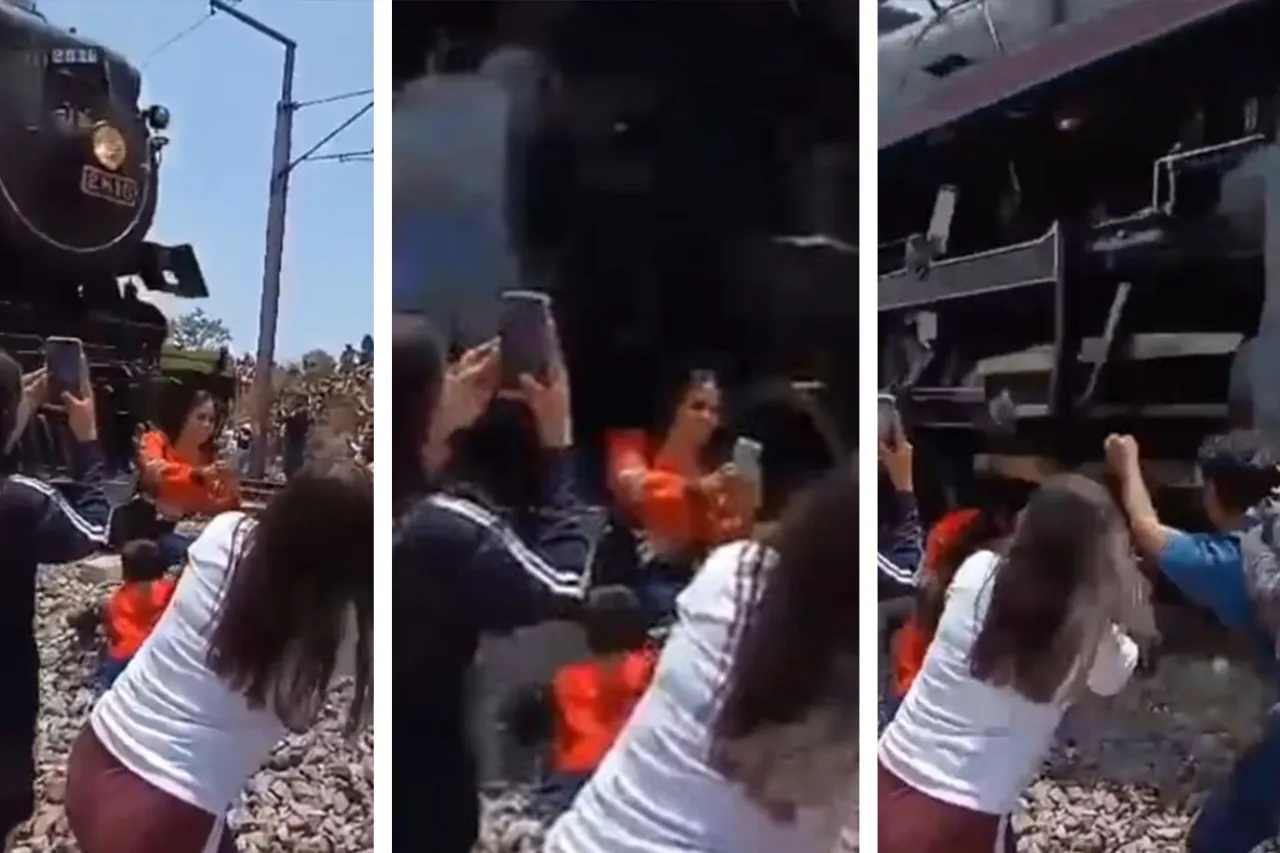 Muere mujer golpeada por tren La Emperatriz; se tomaba un selfie