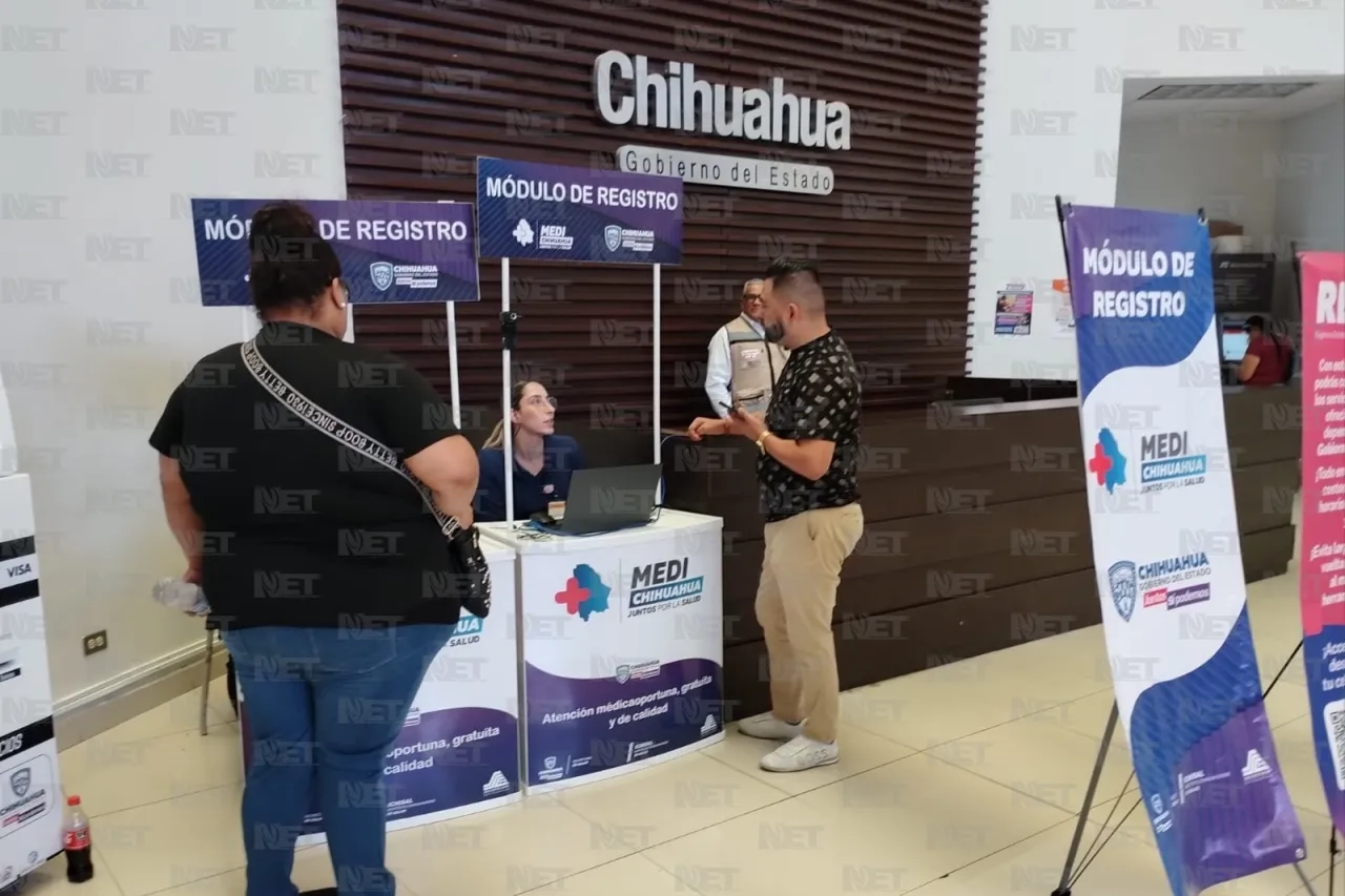 Se registran más de 12 mil personas en MediChihuahua en Ciudad Juárez