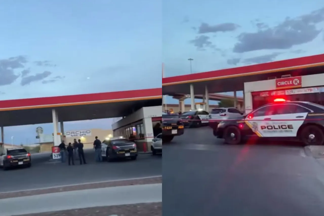 Apuñalan a un hombre en gasolinera de El Paso