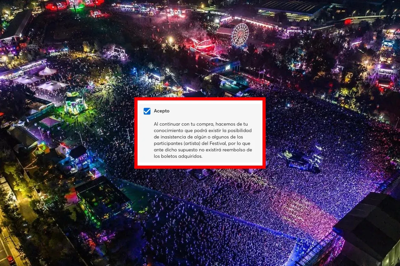Advierte Ticketmaster que no hará reembolsos si cantantes cancelan en festivales
