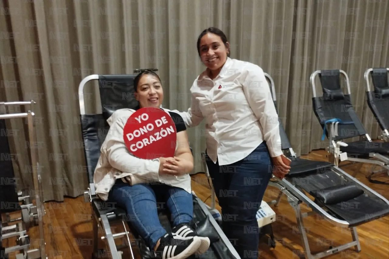 Se unen juarenses a campaña de donación de sangre en el Muref
