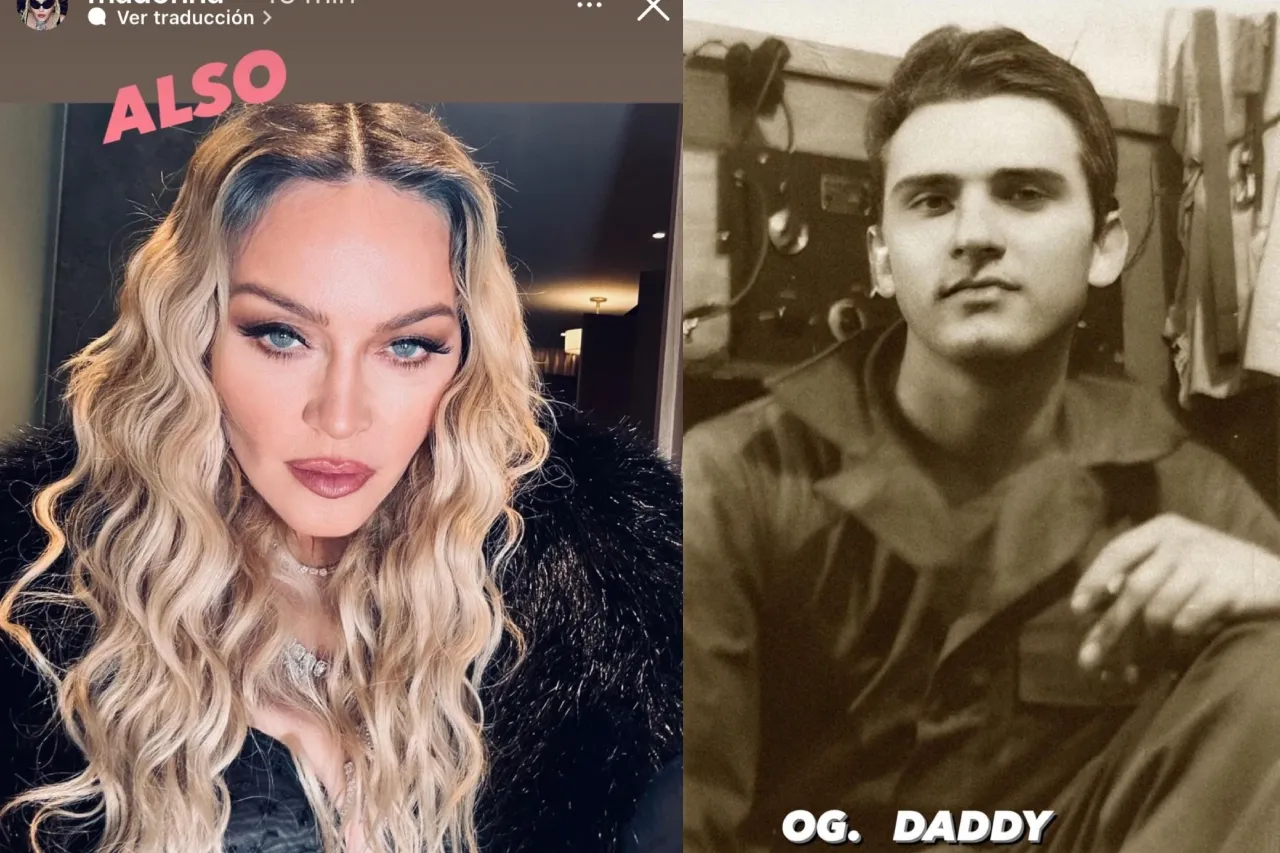 Madonna felicita a su papá y comparte foto por el Día del Padre