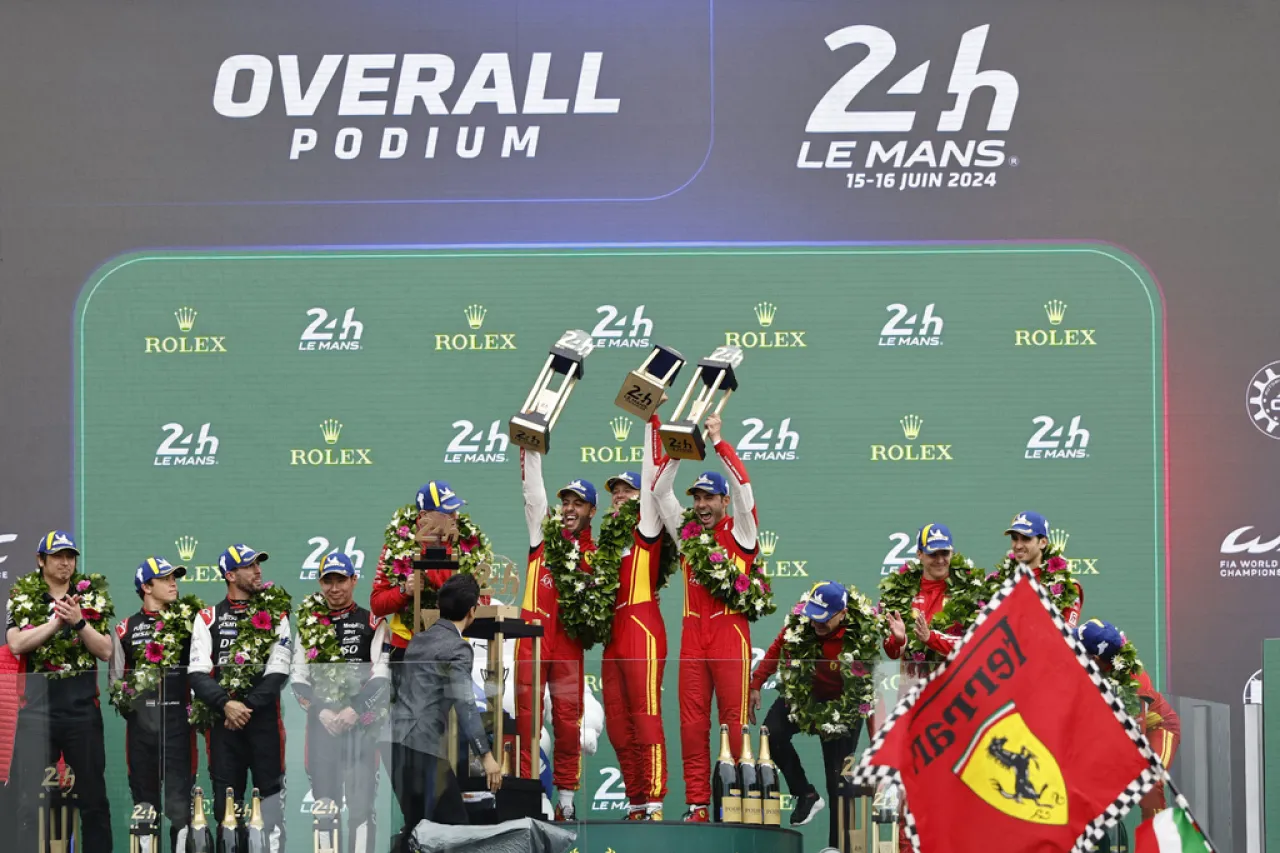 Logra Ferrari su segunda victoria consecutiva en las 24 Horas de Le Mans