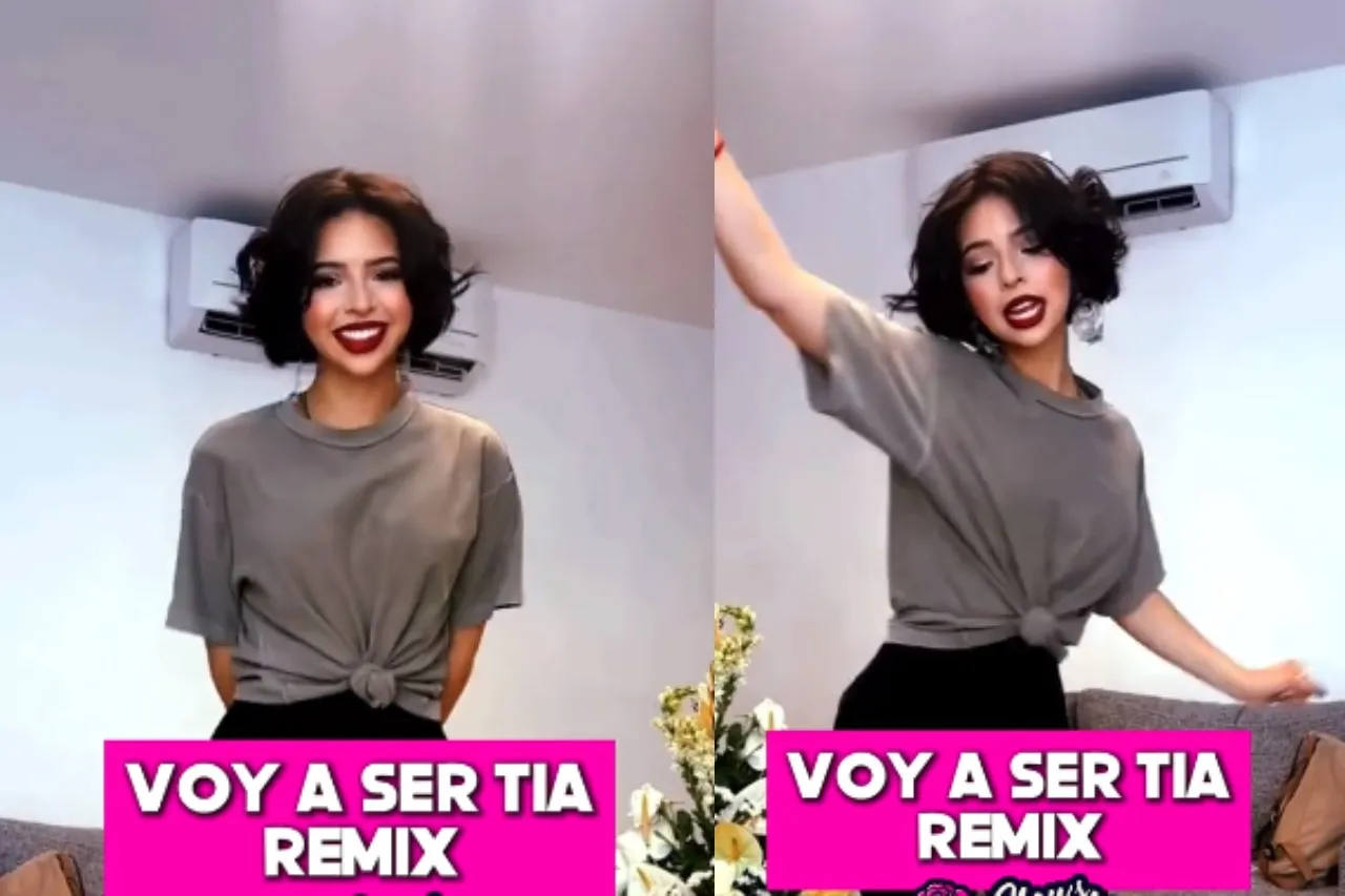 'Voy a ser tía'; así suena el nuevo remix de Ángela Aguilar