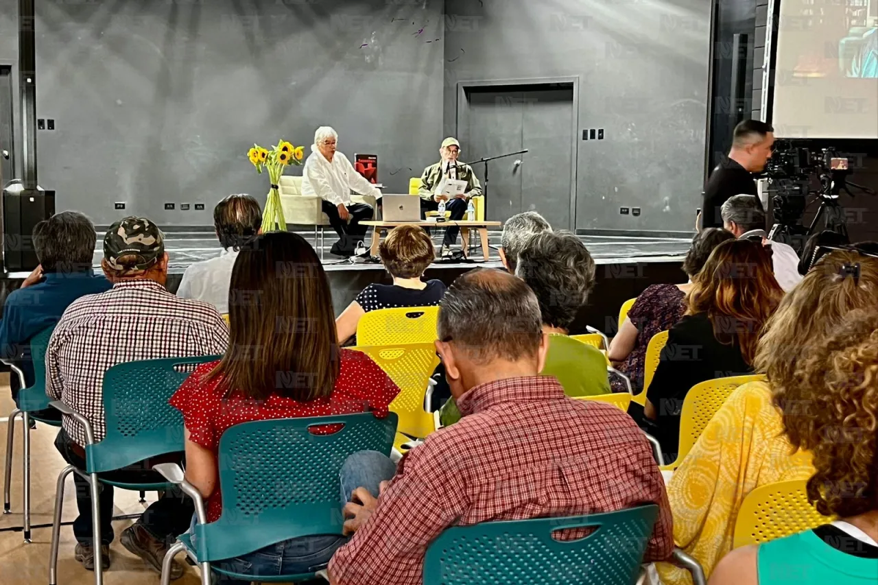 Sebastián Carbajal presenta libro en Juárez