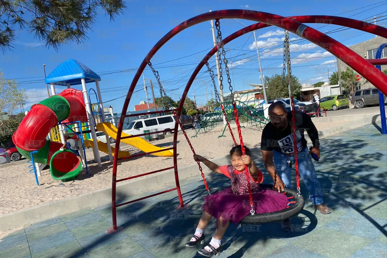 Fotos: Disfrutan vecinos de parque renovado en Ciudad Moderna