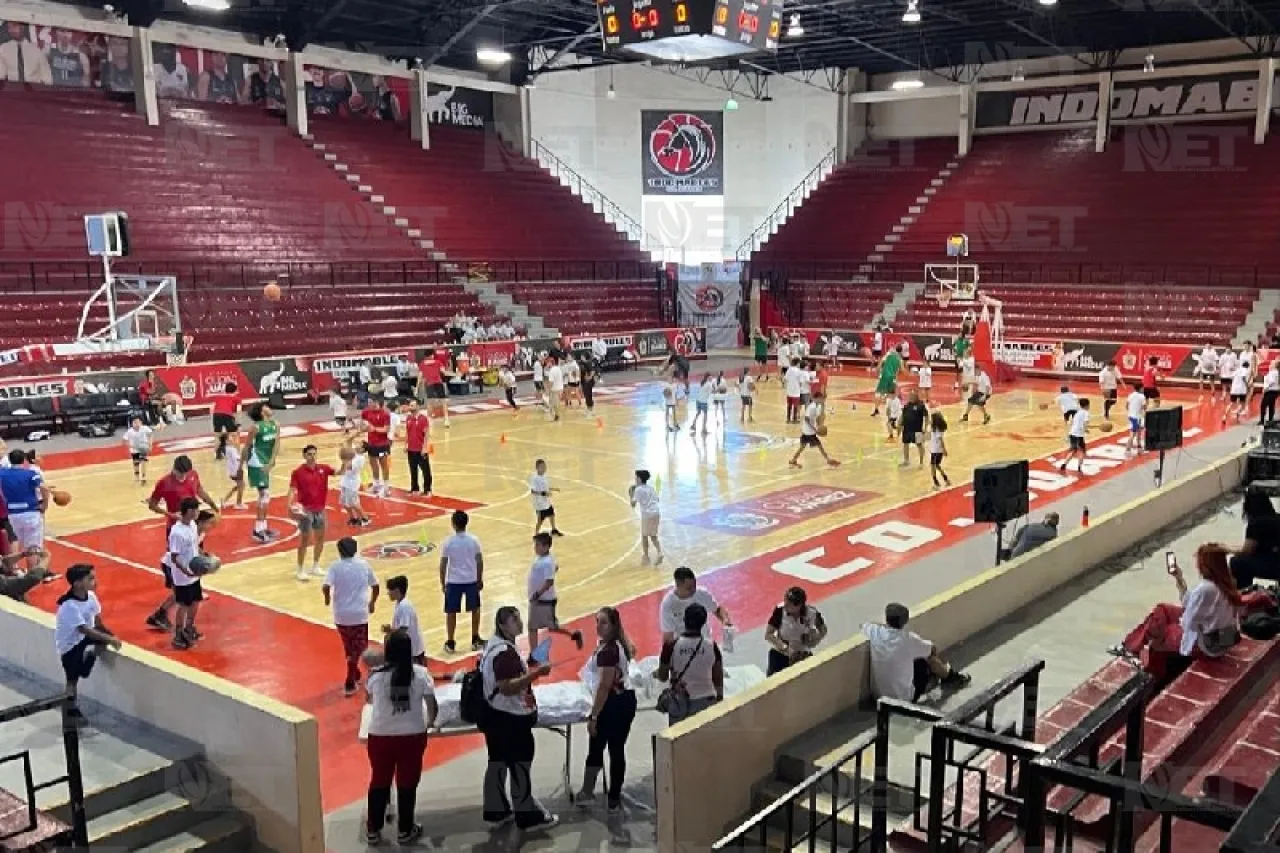 Inician clínicas infantiles del 'Tri' de Basquetbol en Juárez 