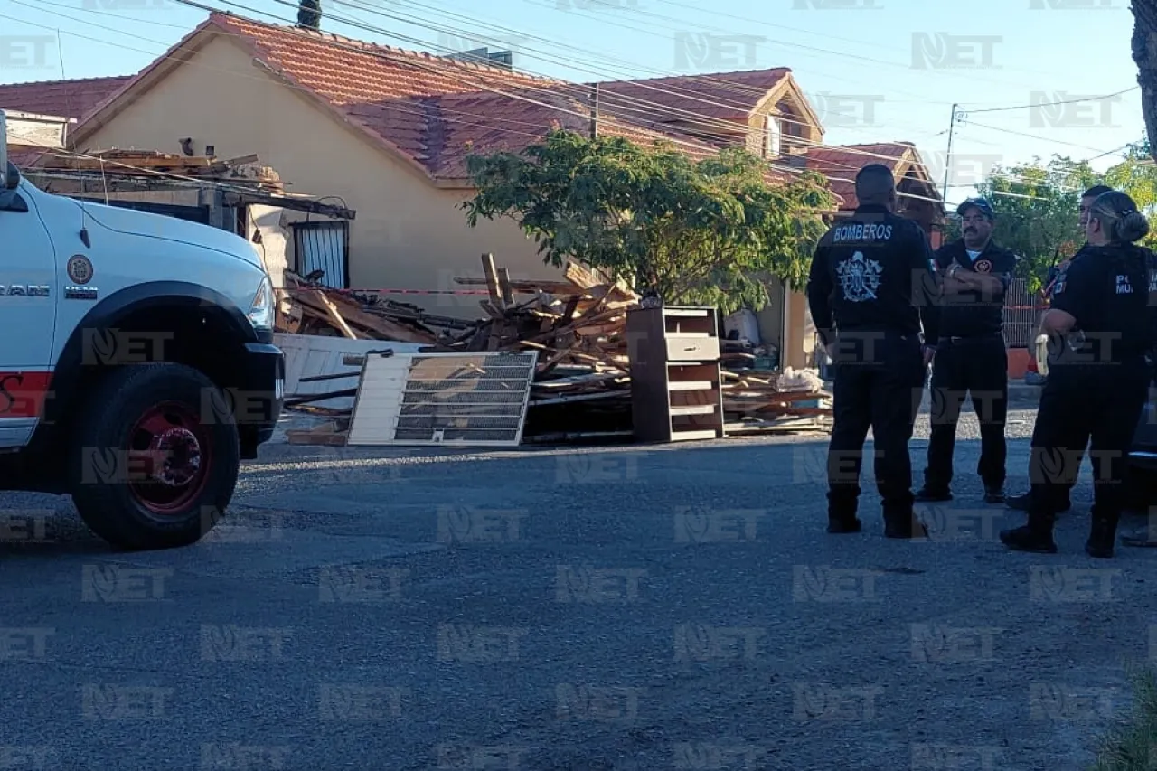 Juárez: Muere hombre al ser aplastado por el techo de una casa